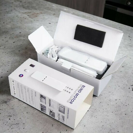 Rolgordijn motor voor 38 millimeter buizen met wifi spraakbediening en 230 volt netstroom