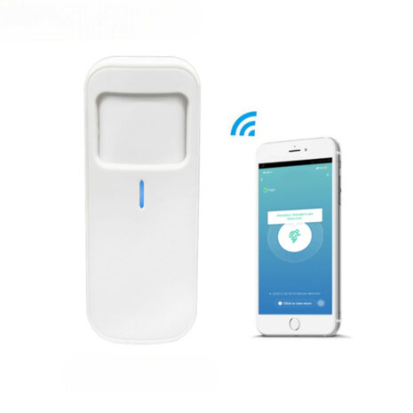 Bewegingssensor voor beveiliging met PIR technologie en 10 meter detectiebereik