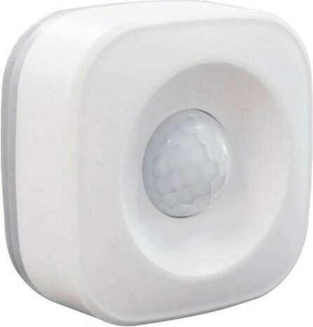 Bewegingssensor voor smart home systeem met dual connectiviteit en detectieafstand tot 5 meter