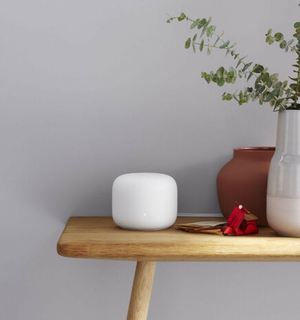 Router en Point voor Mesh Wifi systeem thuisgebruik met actieve bandaansturing