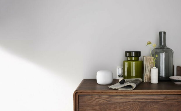 Router voor mesh wifi systeem met dual band en gigabit poorten