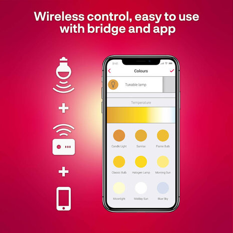 Plafondlamp voor slimme verlichting met Zigbee dimfunctie metalen behuizing ronde vorm E27 fitting