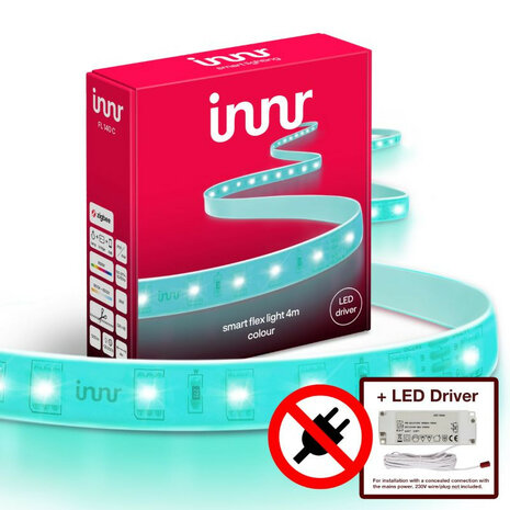 Ledstrip voor binnenverlichting met Zigbee 3 0 en leddriver voeding kleur en wit licht