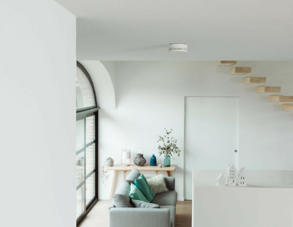 Slimme rookmelder voor woningbeveiliging met lange batterijduur van tien jaar