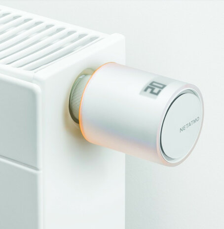 Radiatorkranen voor zoneverwarming met open raam detectie