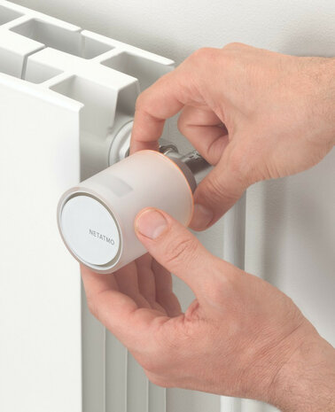 Radiatorkranen voor zoneverwarming met open raam detectie