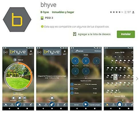 Kraan timer voor tuinirrigatie met wifi hub en app bediening voor waterbesparing