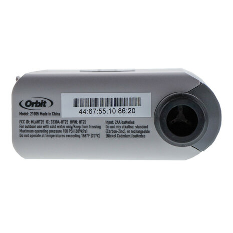 Kraan timer voor tuinirrigatie met wifi hub en app bediening voor waterbesparing