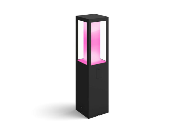 Sokkellamp voor buitenverlichting met Zigbee bediening en aluminium behuizing