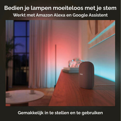Extensie ledstrip voor Philips Hue Gradient systeem met meerdere kleuren en 1 meter lengte