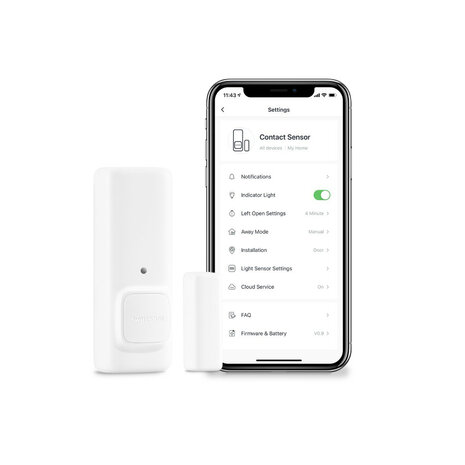 Contact sensor voor raam en deur detectie met Bluetooth verbinding