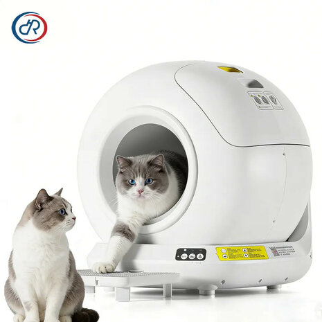 Automatische kattenbak voor APP besturing met verbeterde veiligheidsbescherming