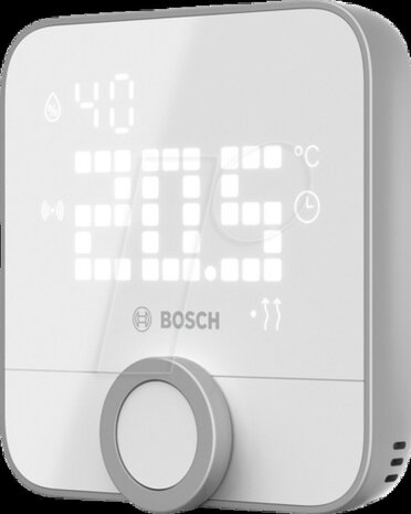 Kamerthermostaat voor binnengebruik met bedrade regeling 230 volt app bediening IP21 wit Zigbee