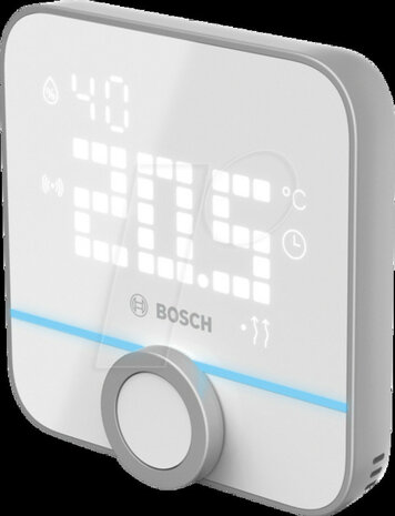 Kamerthermostaat voor binnengebruik met bedrade regeling 230 volt app bediening IP21 wit Zigbee