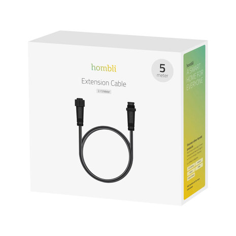 Verlengkabel voor tuinverlichting met 2 meter lengte en app bediening