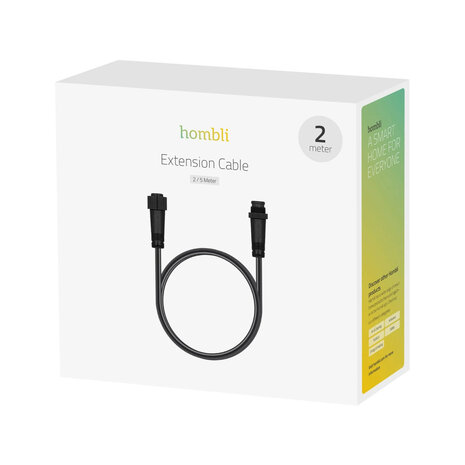 Verlengkabel voor tuinverlichting met 2 meter lengte en app bediening