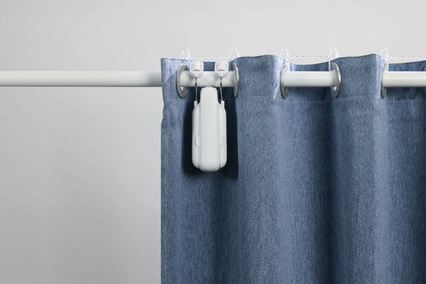 Switchbot gordijnmotor voor roede gordijnrails met Bluetooth fluisterstil tot 15 kilo