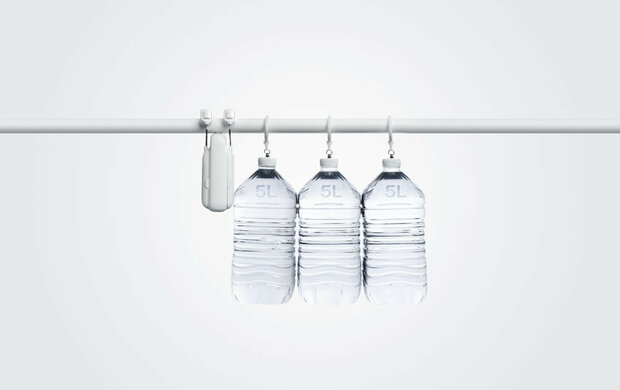 Switchbot gordijnmotor voor roede gordijnrails met Bluetooth fluisterstil tot 15 kilo