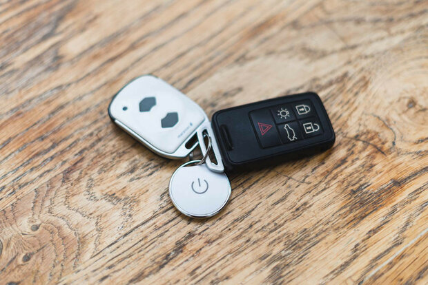 Sleutelhanger voor Bold Smart Lock bediening met Bluetooth 5 en eenvoudige installatie set van vier