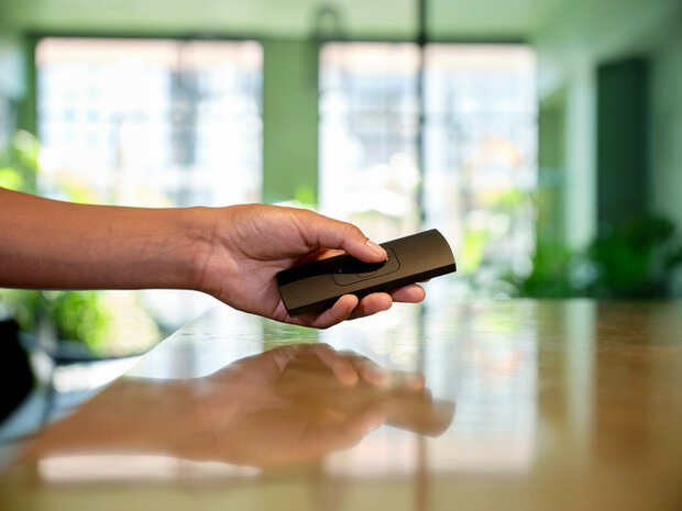 Afstandsbediening voor rolgordijnen met een kanaal draadloos bereik tot 30 meter voor binnengebruik