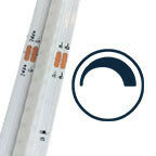 Led dimmer inbouw voor 2 circuits met 0 tot 100 watt vermogen per circuit