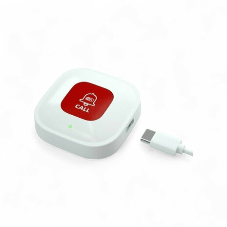 Smart SOS noodknop binnengebruik met WiFi connectiviteit en lange batterijduur tot 365 dagen