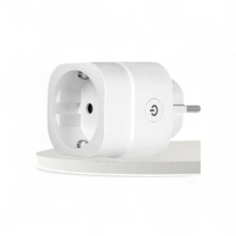 Slimme stekker dimbaar 220-240V 200W WiFi Tuya Smart Life wit