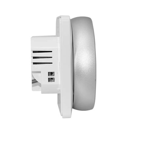 Inbouw slimme thermostaat cv installatie met touchscreen en WiFi (Tuya Smart Life) wit