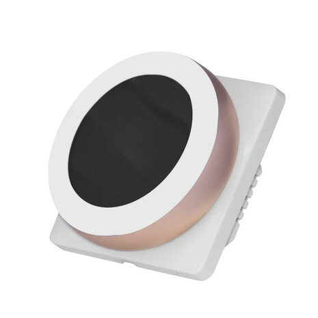 Inbouw slimme thermostaat cv installatie met touchscreen en WiFi (Tuya Smart Life) wit