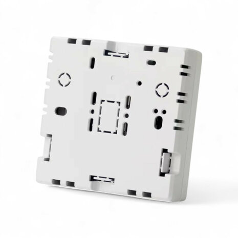 Opbouw thermostaat WiFi touchscreen 2‑draads voor Aan/Uit-ketels, wit