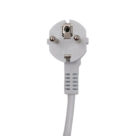 WiFi stekkerdoos met 4 EU-stopcontacten, 2x USB-A en 1x USB-C, 16A/3680W, Wit