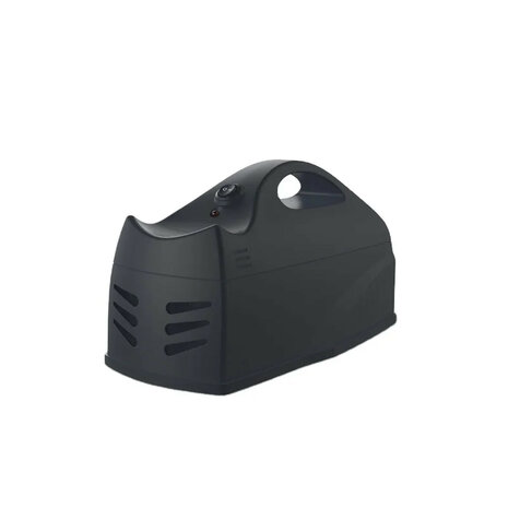 Wifi muizenval met 7000V en Tuya-app, draadloos op 4x AA-batterijen, zwart