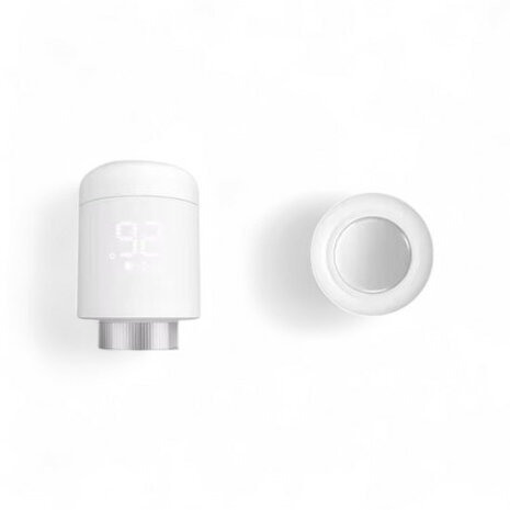 Radiatorknop met WiFi-bediening zonder gateway, wit