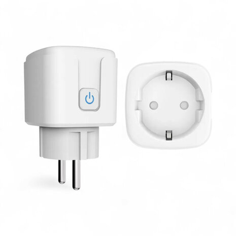 3-PACK | Slimme Stekkers 16A | WiFi en Bluetooth | Energiemeter | Werkt met app