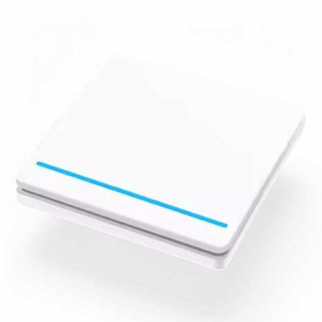 Draadloze schakelaar met RF 433 MHz en 3 knoppen, inclusief ontvanger 10A (wit)