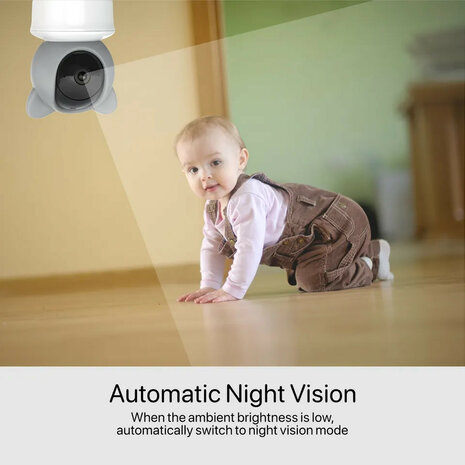 Babyfoon voor baby monitoring met 5 inch lcd scherm en 1080p resolutie