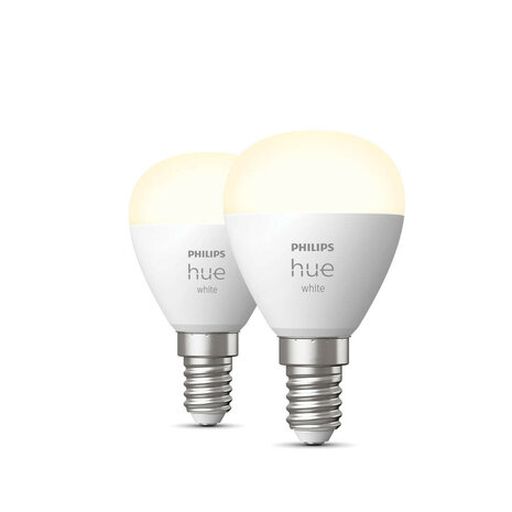 Kogellamp voor slimme verlichting met E14 fitting warm wit licht dimbaar Bluetooth Zigbee 3.0 per 2 stuks