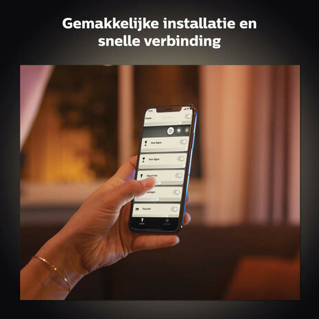 Kaarslamp voor binnenverlichting met Zigbee en Bluetooth dimbaar warm wit licht E14 fitting
