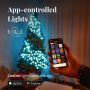 Kerstverlichting voor binnen en buiten met 600 lampjes en draadloze bediening multicolor LED
