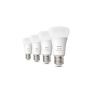 Philips Hue White & Color Ambiance E27 Lamp 4-Pack 800L