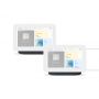 Google Nest Hub 2nd Gen 2-Pack - Charcoal