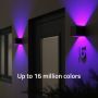 Hombli Outdoor Wand Verlichting V2 Lamp Zwart 3-Pack