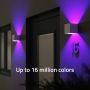 Hombli Outdoor Wand Verlichting V2 Lamp Wit 2-Pack