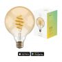 Hombli Smart Lamp Filament Globe Amber 3-Pack