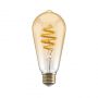 Hombli Smart Lamp Edison Filament Amber 3-pack