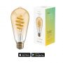 Hombli Smart Lamp Edison Filament Amber 3-pack