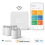 Tado Smart Thermostat V3+ starterpack (Draadloos) + 10 Radiatorknoppen
