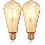 Innr WRF 764 WiFi Filament Vintage Edison Lamp 2-pack