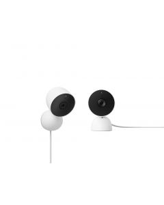 Google Nest Cam 2-Pack (Netvoeding, Indoor, 2e generatie)