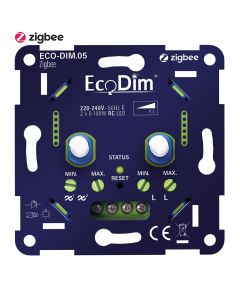 Eco-DIM.05 Basic Smart Rotary Zigbee Dimmer DUO | Werkt met Hue